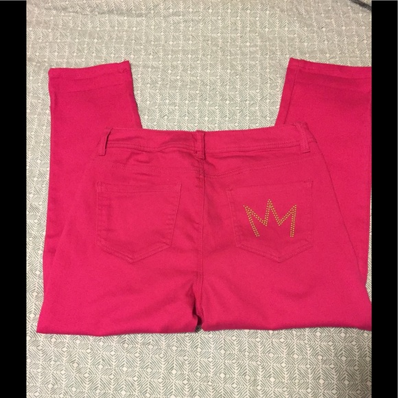 Nicki Minaj midrise hot pink pants sz. 11/12 EUC - Picture 1 of 4